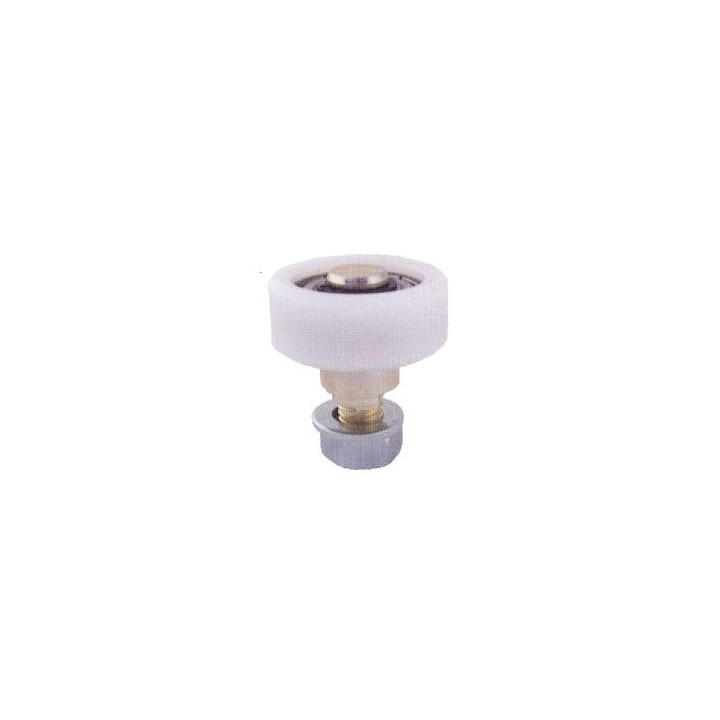 Polyamidové vodicí kolečko ø 43 mm s ložiskem, M12