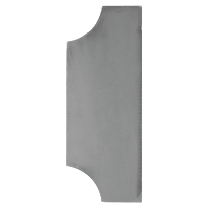 Štítek bez otvorů H 275 x L 107 mm, tl. 3 mm