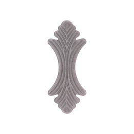 Ozdobná patka 145 x 60 x 4 mm