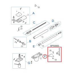 Set ramena pro TOO3000 (SPAMG210B00)