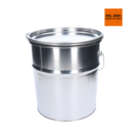 Barva antikorozní polomatná na zinek 10 kg (oranžová pravá)
