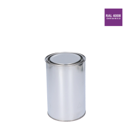 Barva antikorozní polomatná na zinek 1 kg (fialová signální)