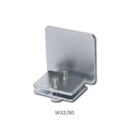 Pozinkovaná krytka pro C-profil 80x80 mm