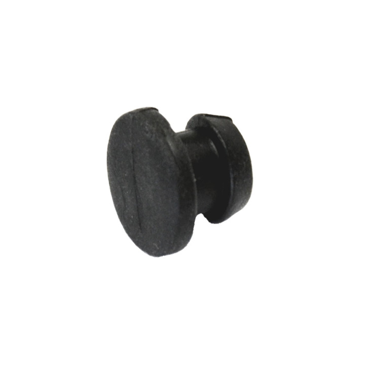 Doraz gumový 11 mm H-9 mm pro díru 6 mm