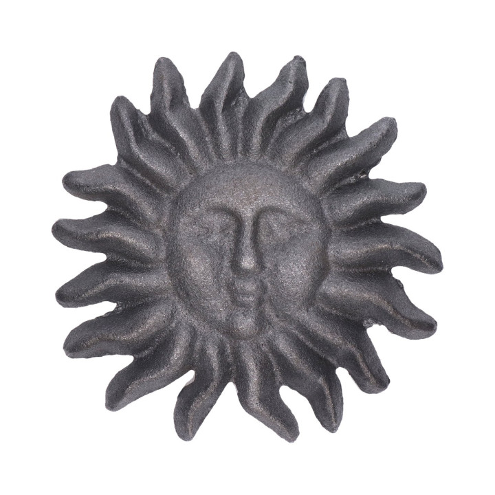 Dekorační prvek Ø120 mm - slunce, odlitek