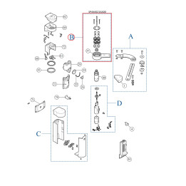 Kit ramena SPAMG216A00 pro WALKY