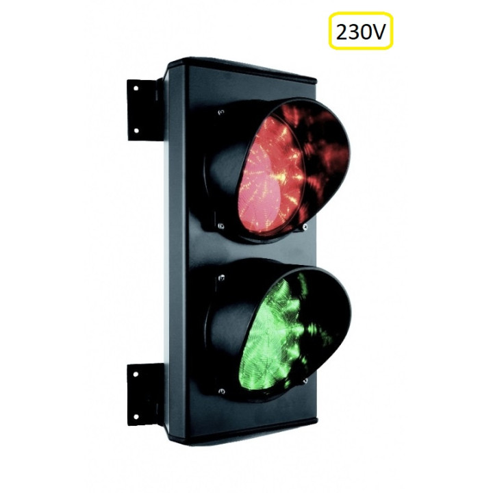 Semafor ASF dvoukomorový, žárovka E27 900Lm, hliník, 230V