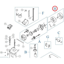 Sestava držáků ramena SBAR/XBAR (PRXB04)