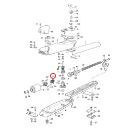 Šnekové kolo převodovky pro WINGO 24V (PMD1095R02.4610)