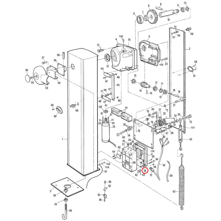 Transformátor TRA-L.1025 230V/22V, 110VA, WA20 pro WIL