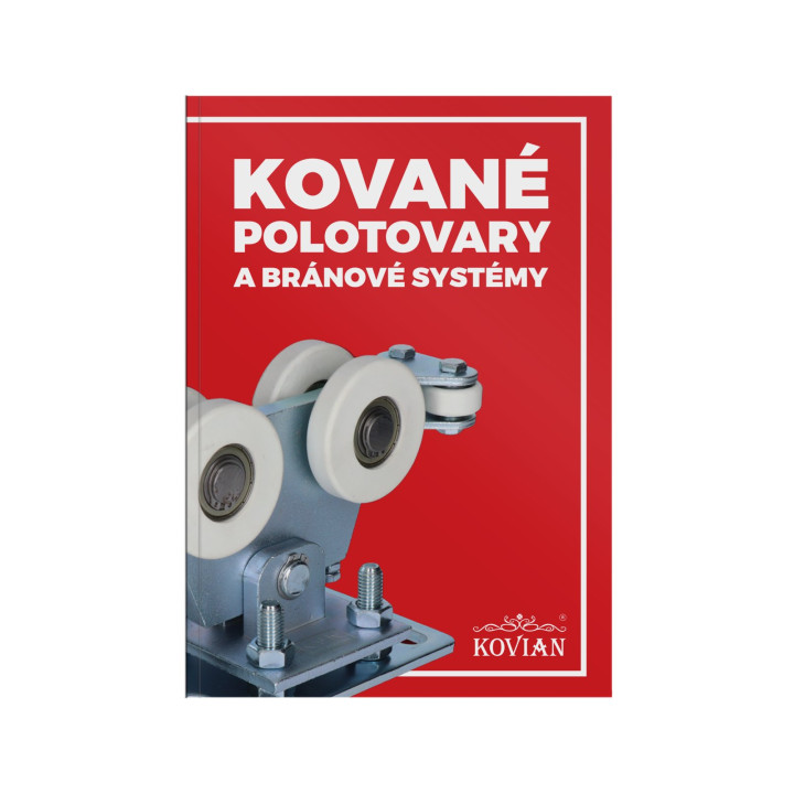 Tištěný katalog kovaných polotovarů