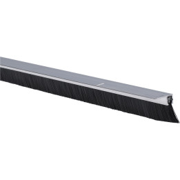 Těsnicí lišta s kartáčem 16 x 1000 mm, délka vlasu 14 mm