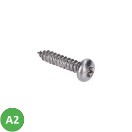 Nerezový vrut samořezný 4,2x19mm půlkulatá hlava (DIN7981TX/A2/AISI304)