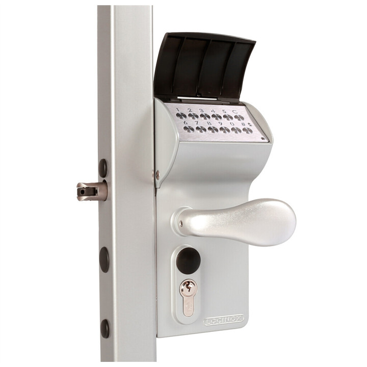 Elektronický kódový zámek LOCINOX® pro profil 40 až 60mm možnost úpravy PIN kódu