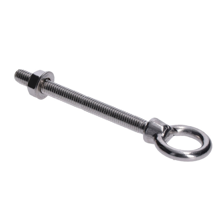 Šroub s okem a metrickým závitem (A4/AISI 316) M6 - M8 (60 - 80mm)