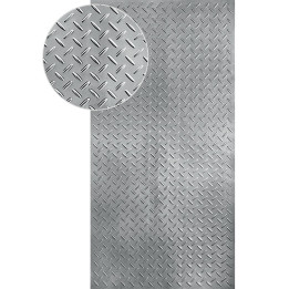 Plech pozinkovaný 2000x1000x1,2mm - slza, 3D vzor