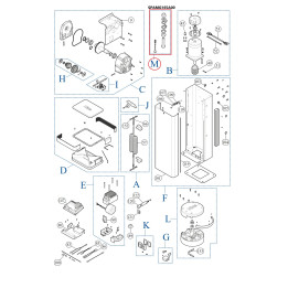 Mechanická stopka SPAMG165A00 kit pro Lbar