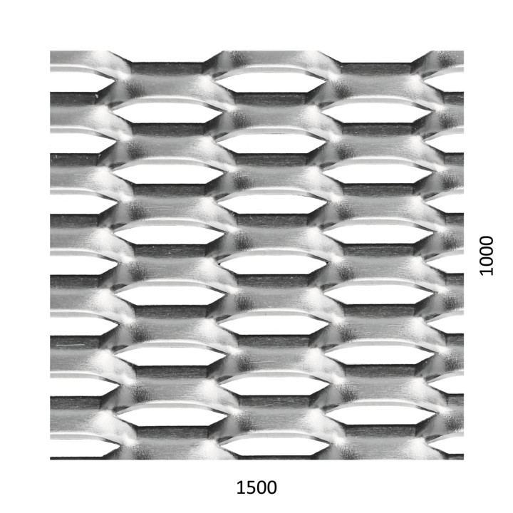 Tahokov Al kosočtvercové oko, mostík 5mm x 2mm