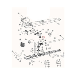 Slimák pro TO40/5024/HS, TTN3724HS/6024HS (PMD1655R04.4610)