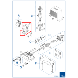 Vnitřní dělicí stěna 230 V pro ROBO RO600 (PD2184A0001)