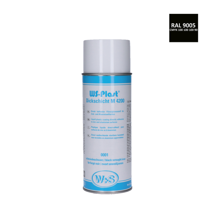Kovářská černá RAL9005 400 ml, na kov, pozink a hliník