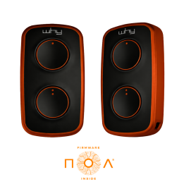 Vysílač LITE MINI NOA dvoukanálový (433 MHz) černo-červený