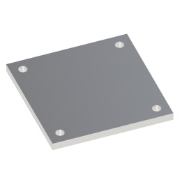 Al patka 150 x 150 mm, t-10 mm, bez povrchové úpravy