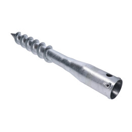 Zemní vrut Ø 68 mm, žárový pozink