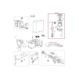 Sada motoru pro Thor1500 (PRTH04)