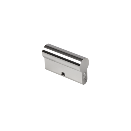 Slepá cylindrická vložka EURO, niklová, šroub M5x65mm (LOCINOX) 54mm