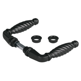 Klikа 3006FAD16, zamak, černá (LOCINOX®)