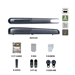 RAYKIT 900KRAY2524EKD pro dvoukřídlovou bránu do 2,5 m/křídlo