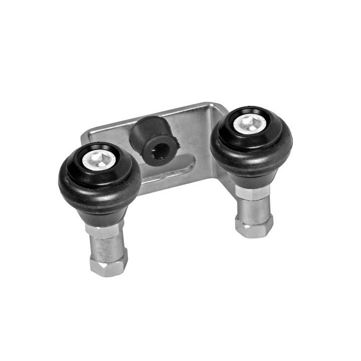 Horní doraz s vodicími gumovými kladkami (60 mm)