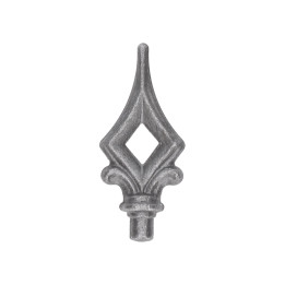 Špic 98 x 44 mm na kulatinu Ø 12 mm