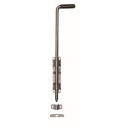 Petlice navařovací Ø 14 mm, L: 420 mm, černá