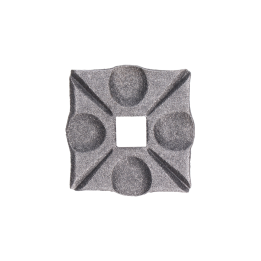 Patka 54 x 54 x 6 mm, otvor 12,5 x 12,5 mm