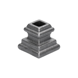 Kovaný návlek 40 x 38 mm na čtyřhran 12 x 12 mm