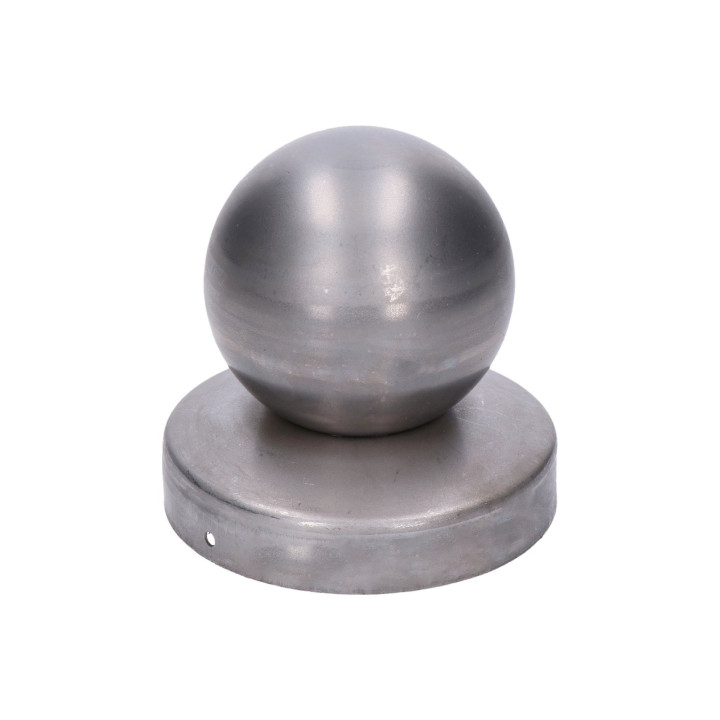 Stříška na sloupek - kulatá Základna 48 mm, koule 60 mm