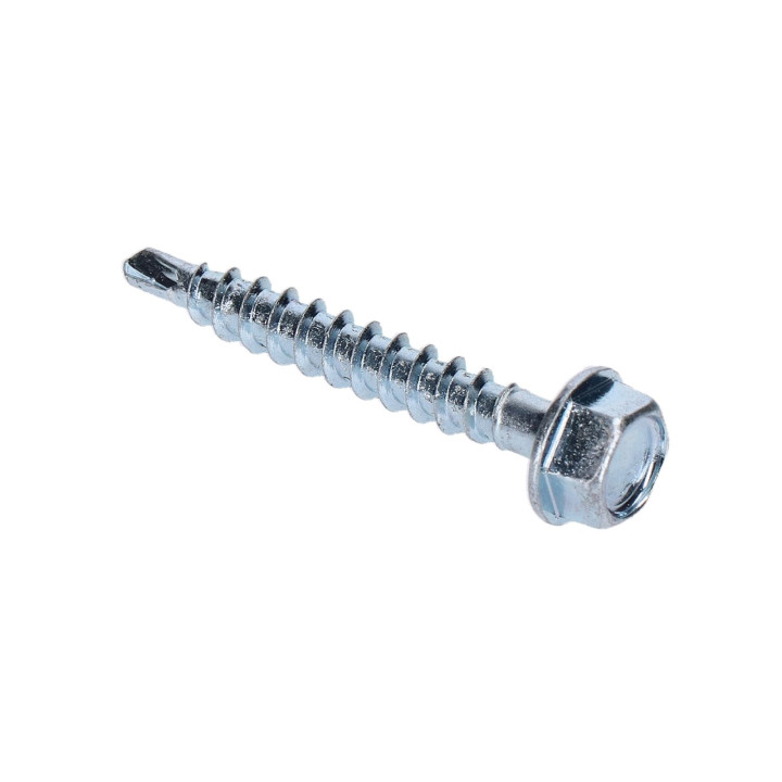 Farmářský šroub 4,8x35 mm (zinkový povlak) pro montáž plechů, střešní krytiny a jiných plechových prvků do d