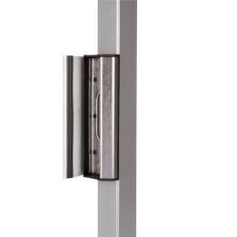 Nastavitelná dorazová lišta LOCINOX® SAKL QF2 pro křídlové brány (pro profil 40 až 60 mm, bez povrchové úpravy)