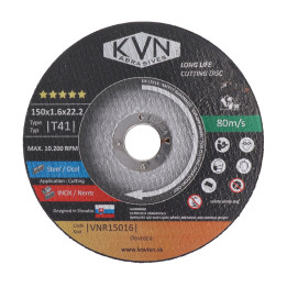 Řezný kotouč na nerez 150 x 1,6 x 22,2 mm