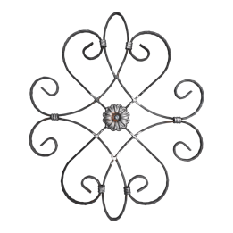Kovářský ornament 540x425 mm oboustranný vzor 12x6 mm
