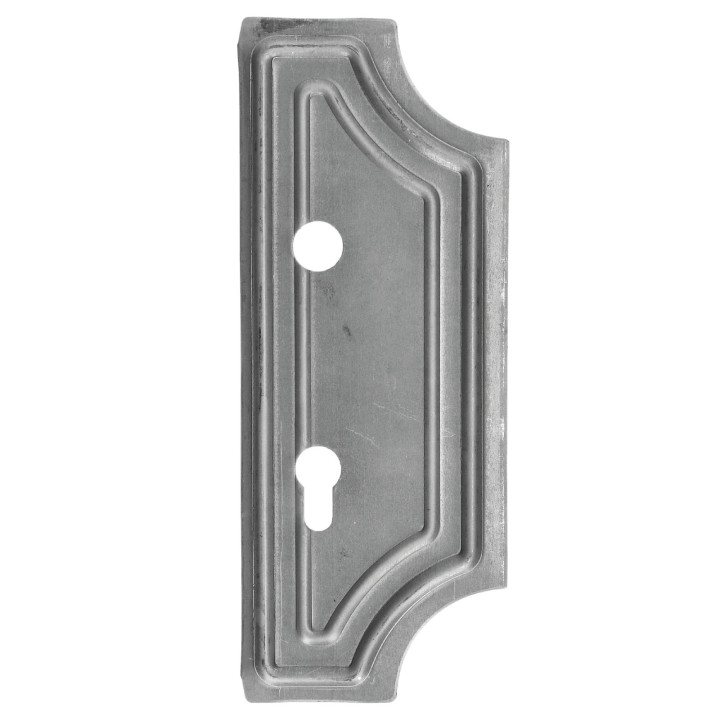 Štít 277x104x2 mm, rozteč 90 mm, pro zámek ZM90/45H