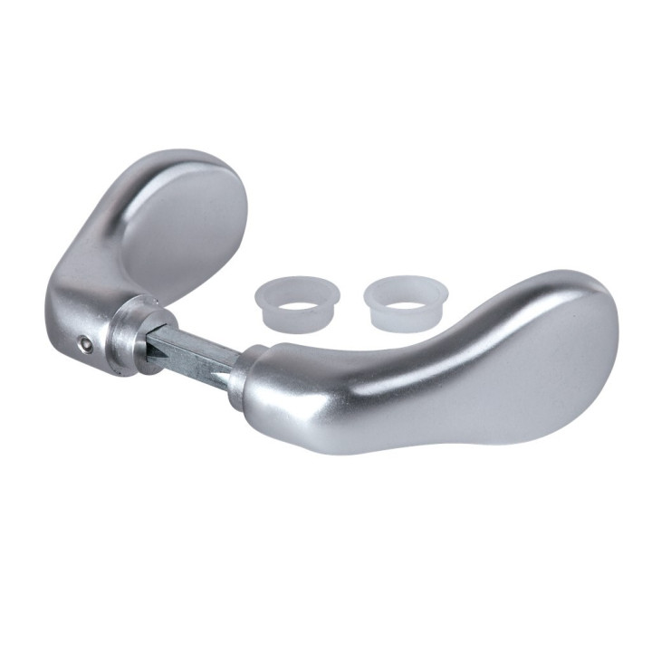 Klika 3006 (LOCINOX®), eloxovaný hliník, stříbrná
