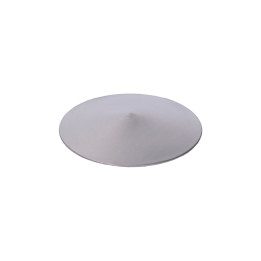 Stříška plechová ø 48 mm, 1,2 mm, kulatá