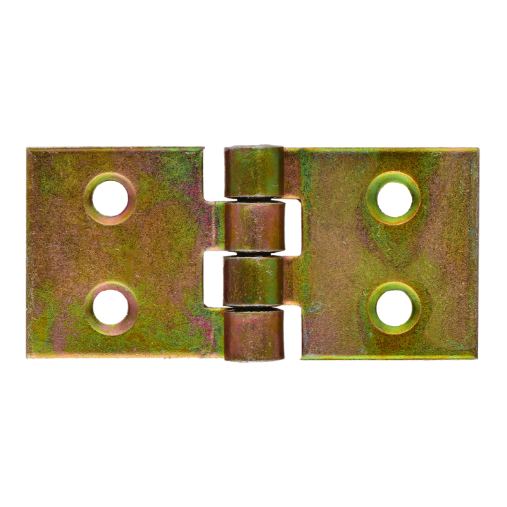Závěs pásový 54 x 25 mm, žlutý zinek