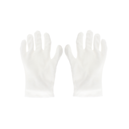 Bavlněné rukavice velikost 9