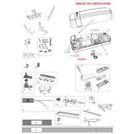 Transformátor pro LM60EV, LM60EV/S/F (041A4028)