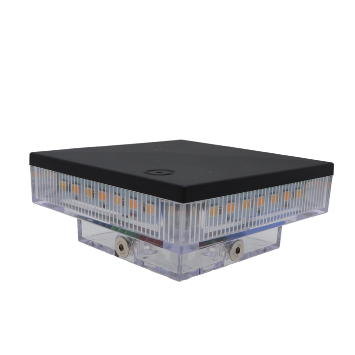 LED lampa 12 V/24 V/230 V na sloupek 100 x 100/120 x 120 mm