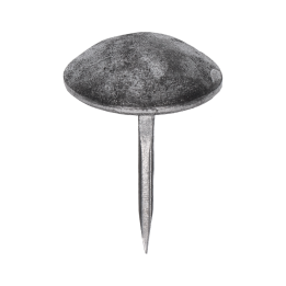 Ozdobný kovaný hřebík hlavička ø 31 x 12 mm, hrot 3 x 2 x 34 mm, bez povrchové úpravy